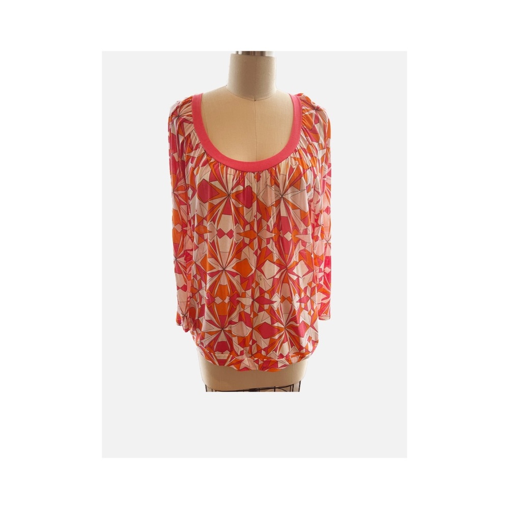 Pucci scoop neck top